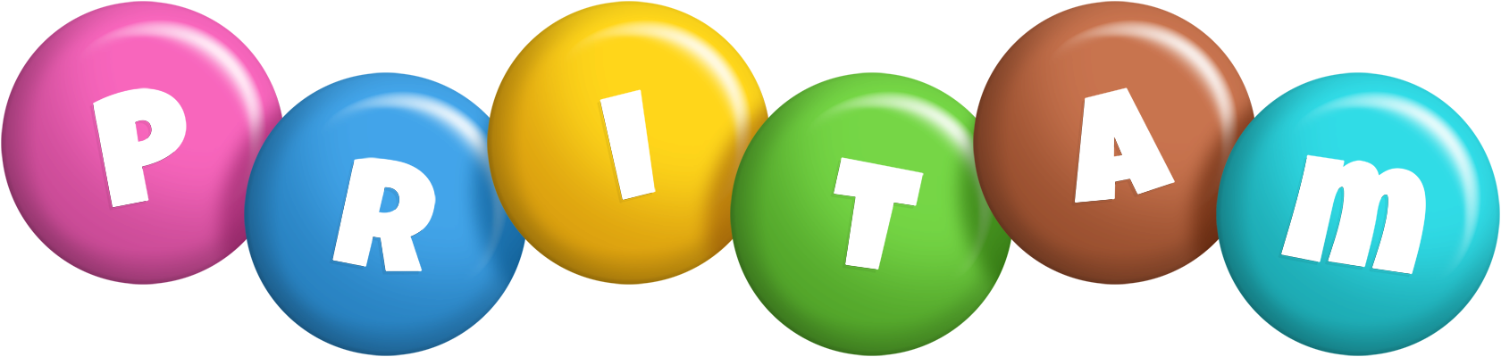 Pritam candy logo