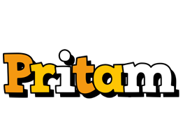 Pritam cartoon logo