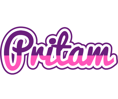 Pritam cheerful logo