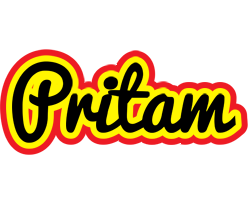 Pritam flaming logo