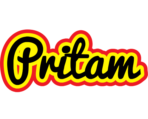 Pritam flaming logo