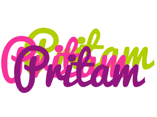 Pritam flowers logo