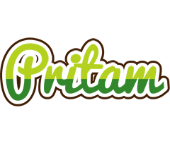 Pritam golfing logo