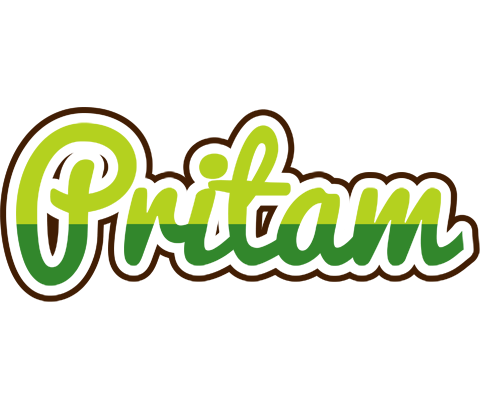 Pritam golfing logo