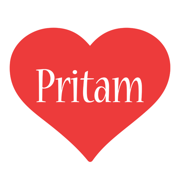 Pritam love logo