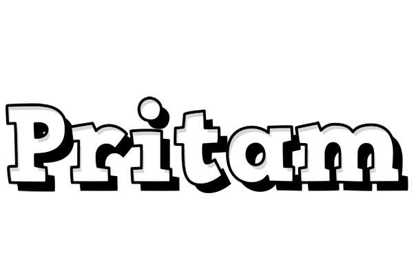 Pritam snowing logo