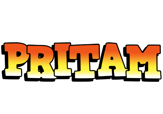 Pritam sunset logo
