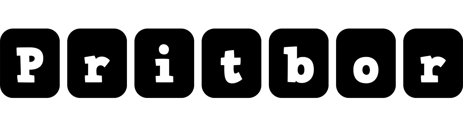 Pritbor box logo