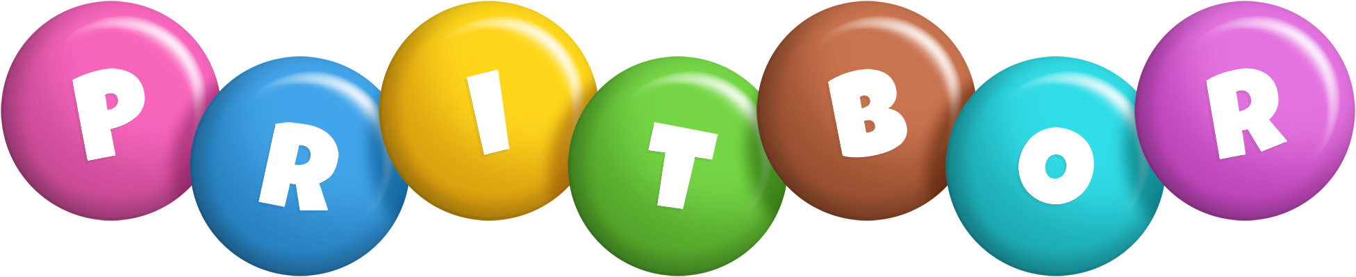 Pritbor candy logo