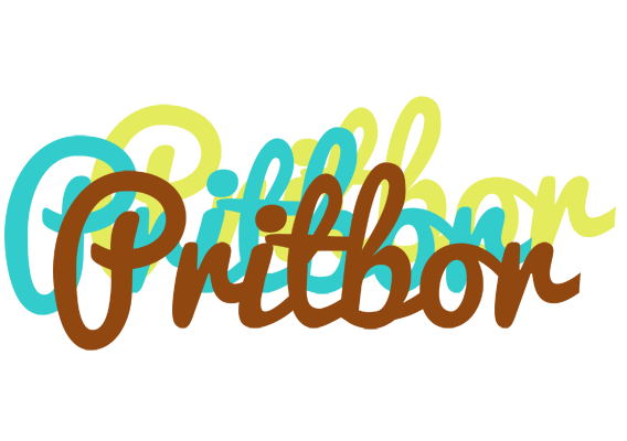 Pritbor cupcake logo