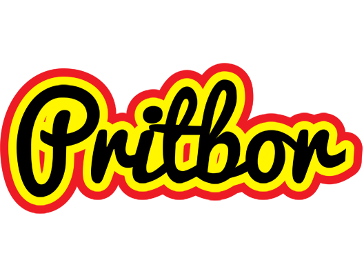 Pritbor flaming logo