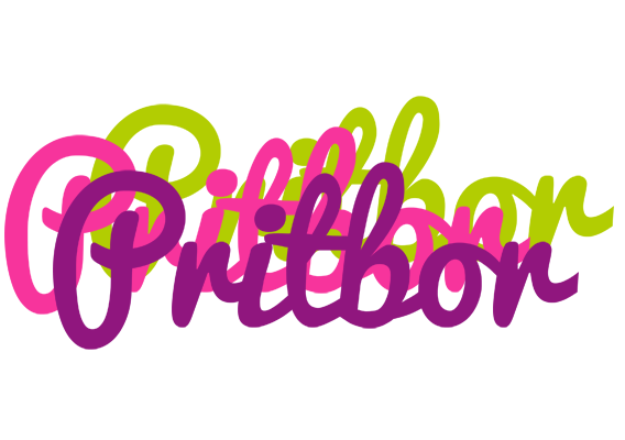 Pritbor flowers logo