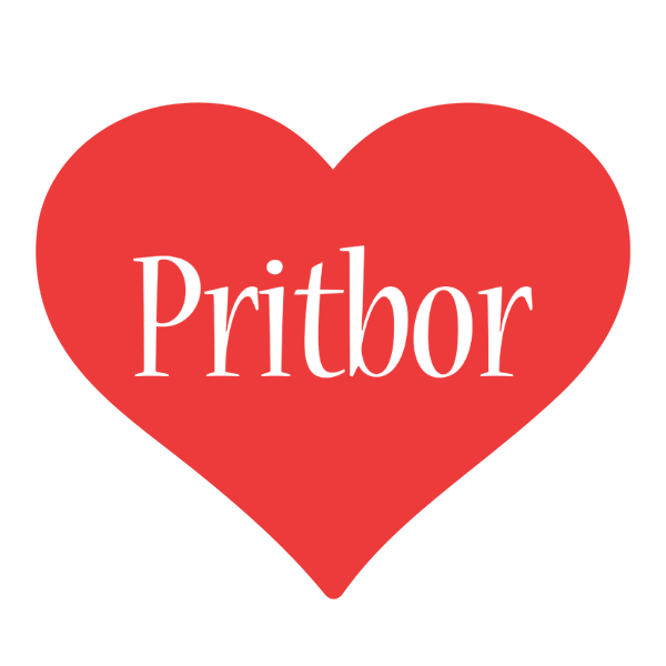 Pritbor love logo