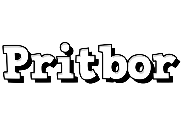 Pritbor snowing logo