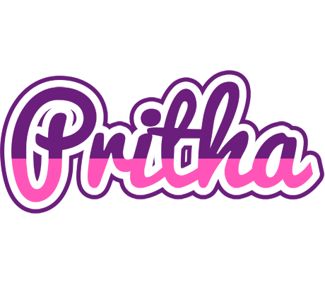 Pritha cheerful logo