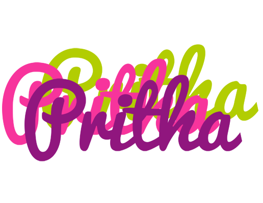 Pritha flowers logo
