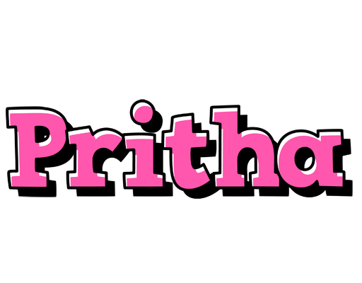 Pritha girlish logo
