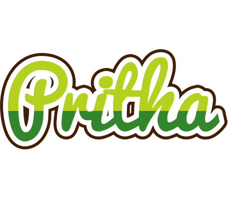 Pritha golfing logo