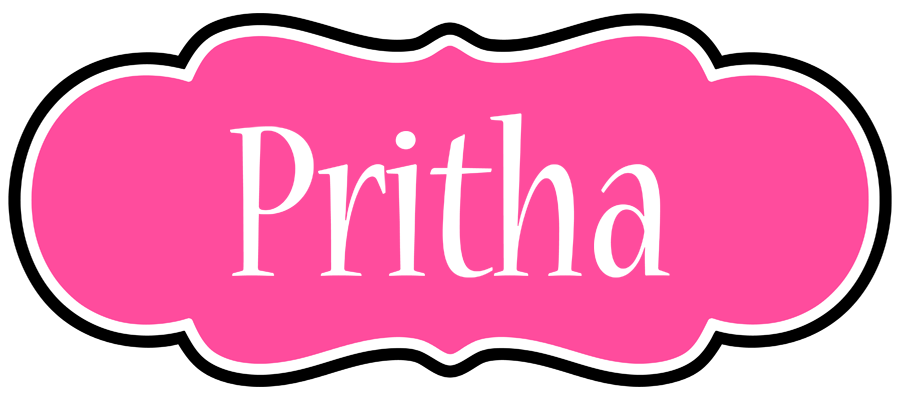 Pritha invitation logo