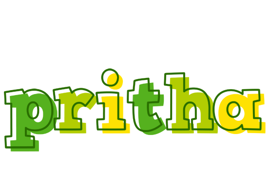 Pritha juice logo