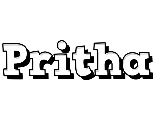 Pritha snowing logo
