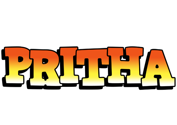 Pritha sunset logo