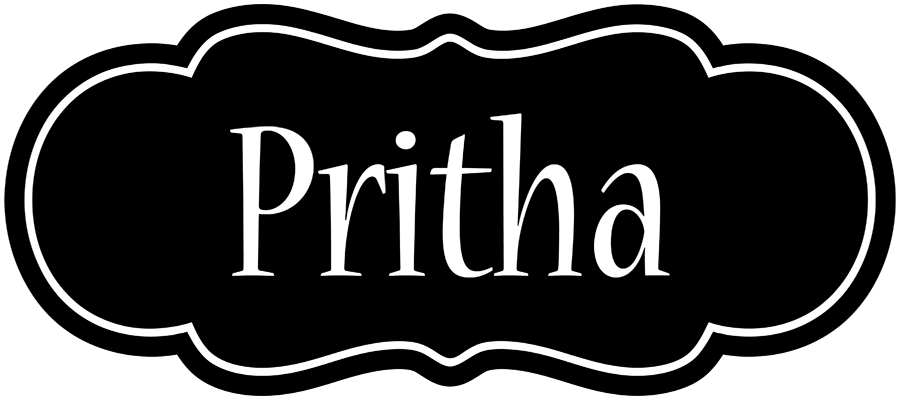 Pritha welcome logo