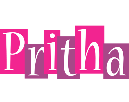 Pritha whine logo