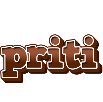 Priti brownie logo