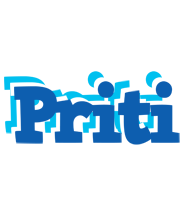 Priti business logo