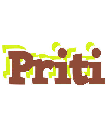 Priti caffeebar logo