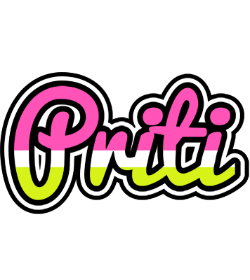 Priti candies logo
