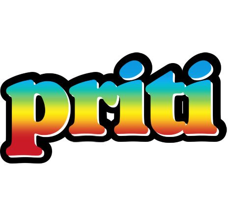 Priti color logo