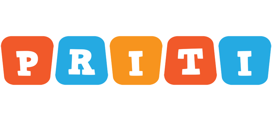Priti comics logo