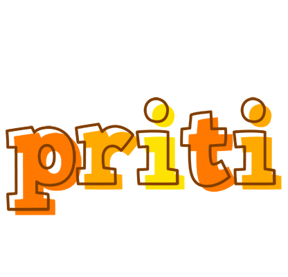 Priti desert logo