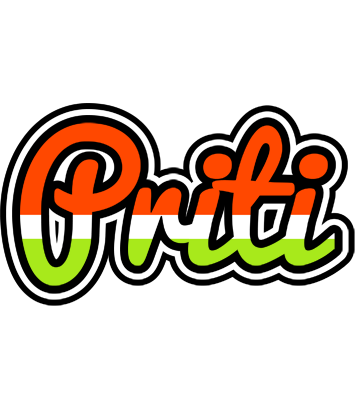 Priti exotic logo
