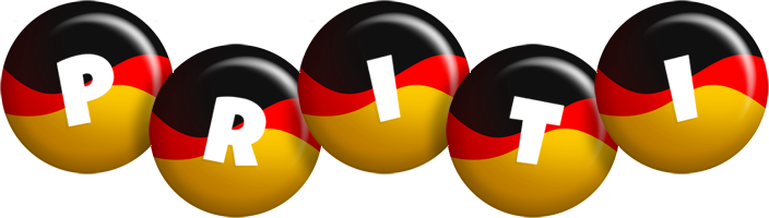 Priti german logo