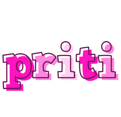 Priti hello logo