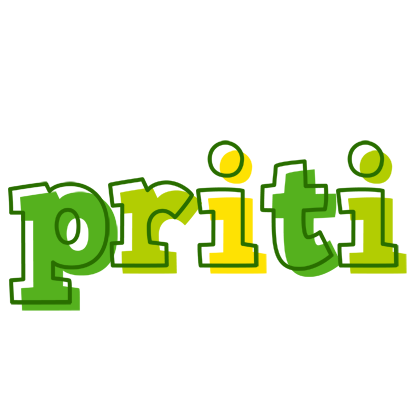 Priti juice logo