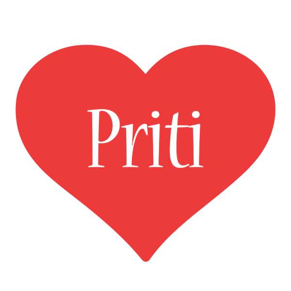 Priti love logo