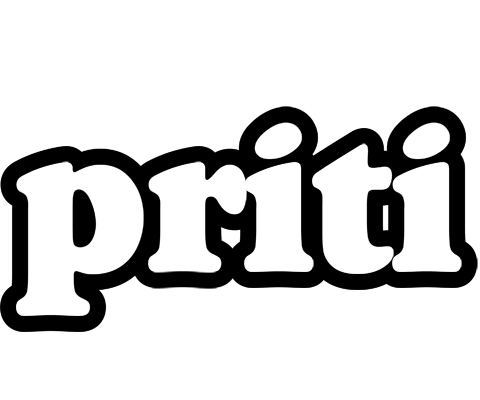 Priti panda logo