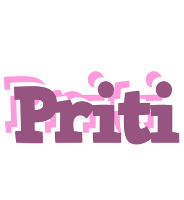 Priti relaxing logo