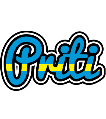 Priti sweden logo
