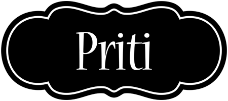 Priti welcome logo