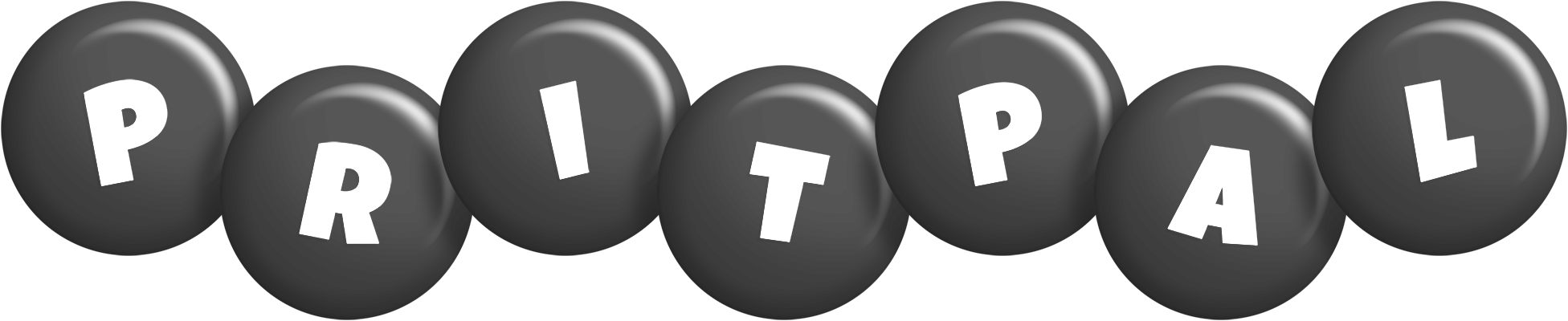 Pritpal candy-black logo