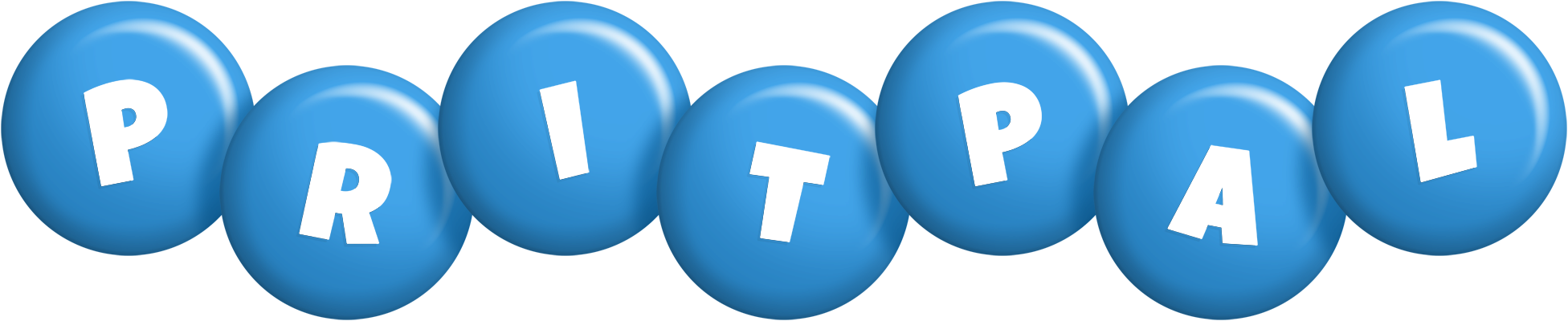 Pritpal candy-blue logo