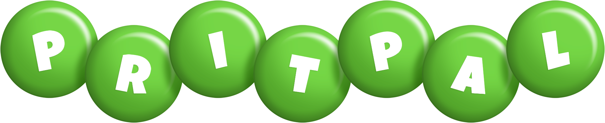 Pritpal candy-green logo