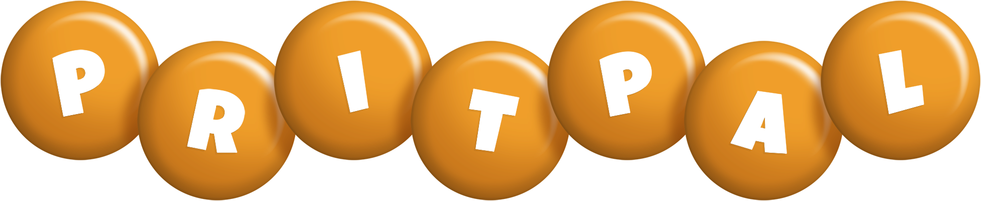 Pritpal candy-orange logo