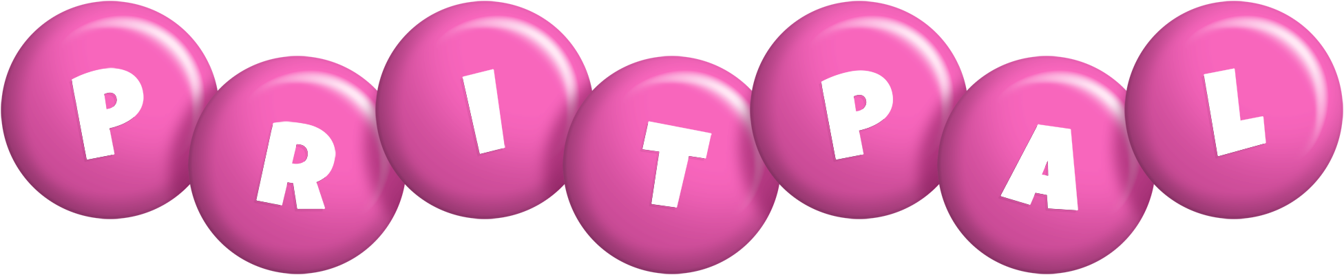Pritpal candy-pink logo