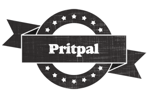 Pritpal grunge logo